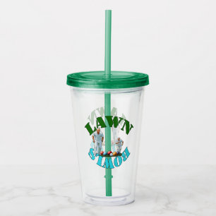 The Spirit of Lawn Bowls: Bowlers and Bowls Acrylic Tumbler