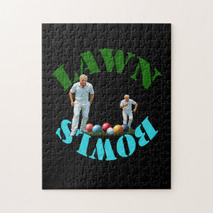 The Spirit of Lawn Bowls: Bowlers and Bowls Jigsaw Puzzle