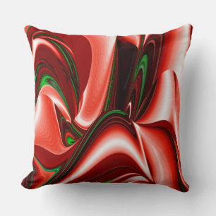 The spirit of Love and Hope Abstract 3D Rainbowart Cushion