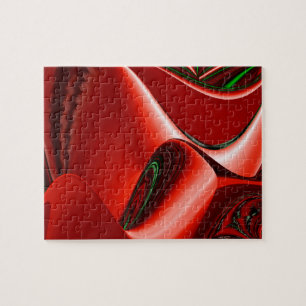 The spirit of Love and Hope Abstract 3D Rainbowart Jigsaw Puzzle