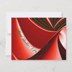 The spirit of Love and Hope Abstract 3D Rainbowart RSVP Card