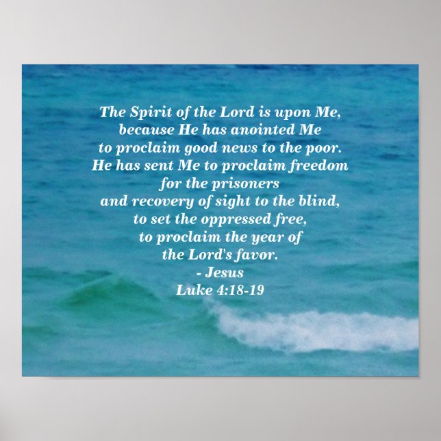 THE SPIRIT OF THE LORD POSTER (Front)