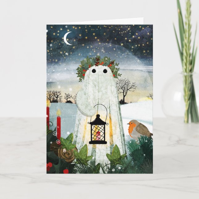 The Spirit Of The Winter Solstice Card (Front)