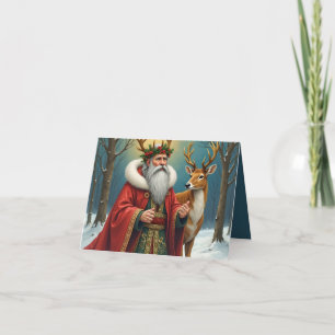 The spirit of Yule Holiday Card