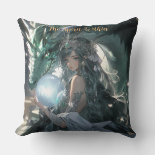 The Spirit Within Throw Pillow