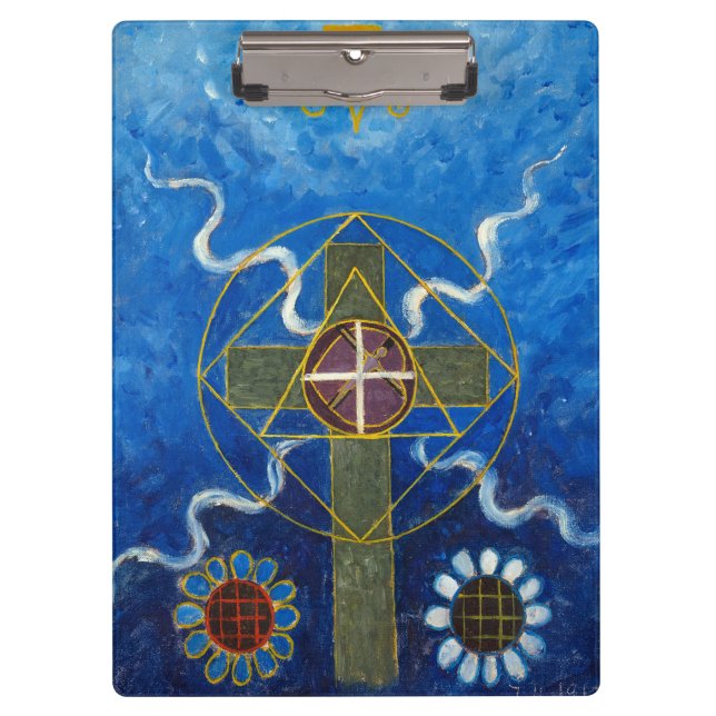 The Spirit World, No.16, 1913 by Anna Cassel Clipboard (Front)