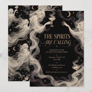 The Spirits Are Calling Halloween Party Invitation