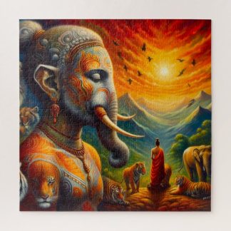The spiritual art jigsaw puzzle