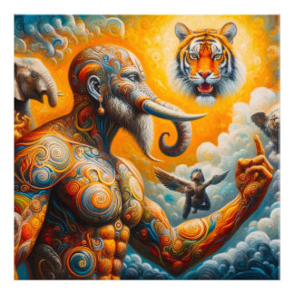 The spiritual art photo print