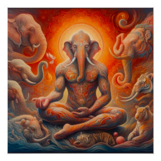 The spiritual art poster