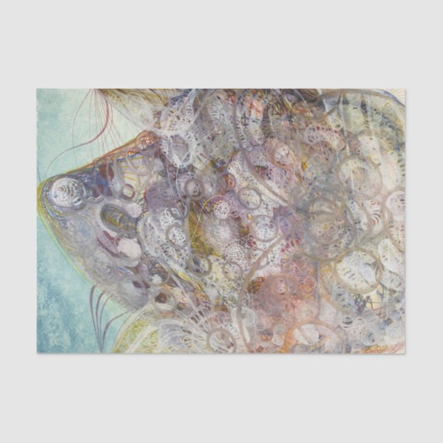 The Spiritual Crown of Annie Mary Howitt Watts Tissue Paper (Front)