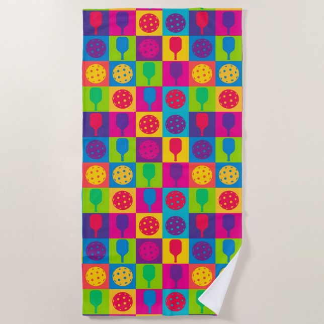 The Splash‑N‑Smash Beach Towel (Front)