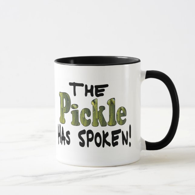 The Spoken Pickle Mug (Right)