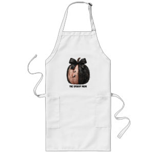 The Spooky Mom Halloween Pumpkin Long Apron