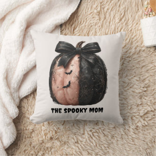 The Spooky Mum Halloween Pumpkin Cushion