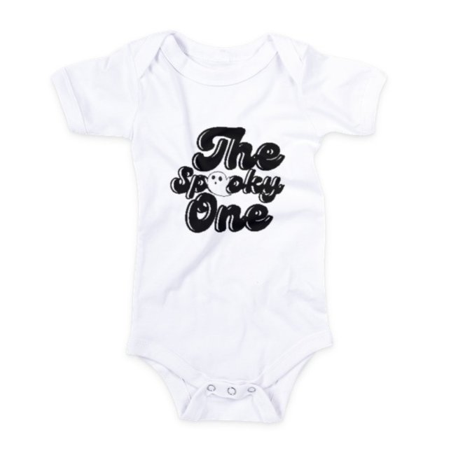 The Spooky one  Halloween Baby first birthday  Bodysuit (Creator Uploaded)