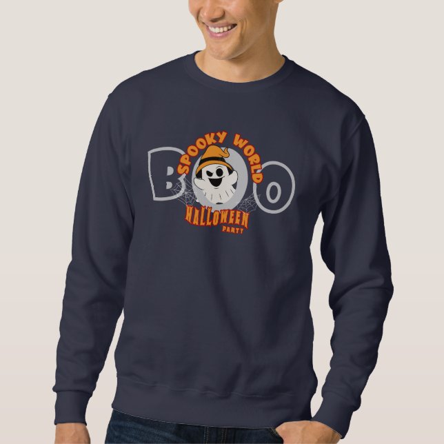 The Spooky World of Halloween | Men Sweatshirt (Front)