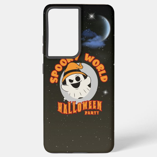 The Spooky World of Halloween | Samsung Galaxy S21+ Case (Back)