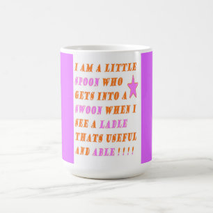 The Spoon Falls In Love With The Ladle Coffee Mug