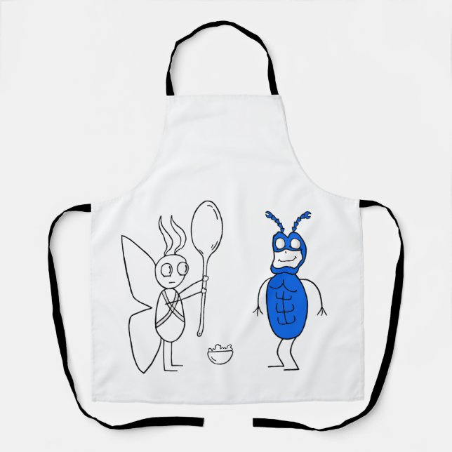 The SPOOOOOOOONNNN Is Too Big Apron (Front)