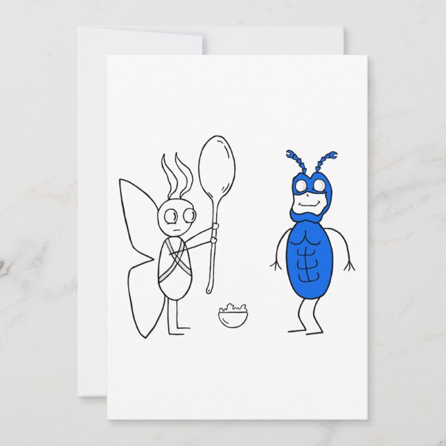 The SPOOOOOOOONNNN Is Too Big Holiday Card (Front)