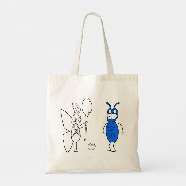 The SPOOOOOOOONNNN Is Too Big Tote Bag (Back)