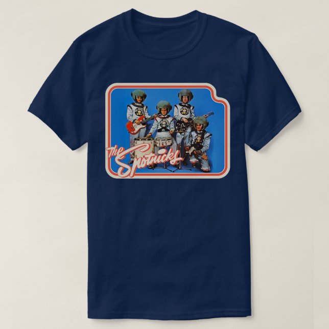 The Spotnicks 60s Swedish Space Rock T-Shirt (Design Front)