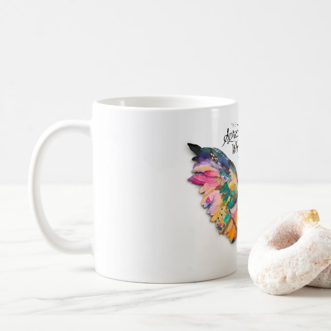 The Spread Your Wings Project - Coffee Mug (With Donut)