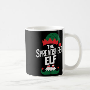 The Spreadsheet Elf Group Matching Family Christma Coffee Mug
