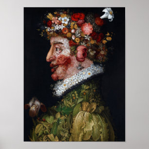 The Spring, Arcimboldo Poster