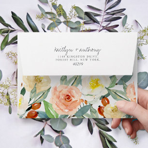 The Spring Blossoms Wedding Collection Envelope