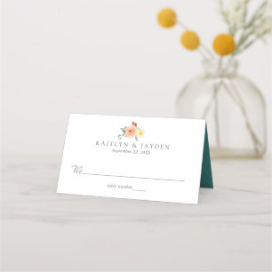The Spring Blossoms Wedding Collection Place Card