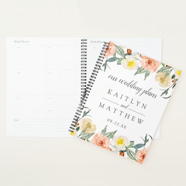The Spring Blossoms Wedding Collection Planner (Display)