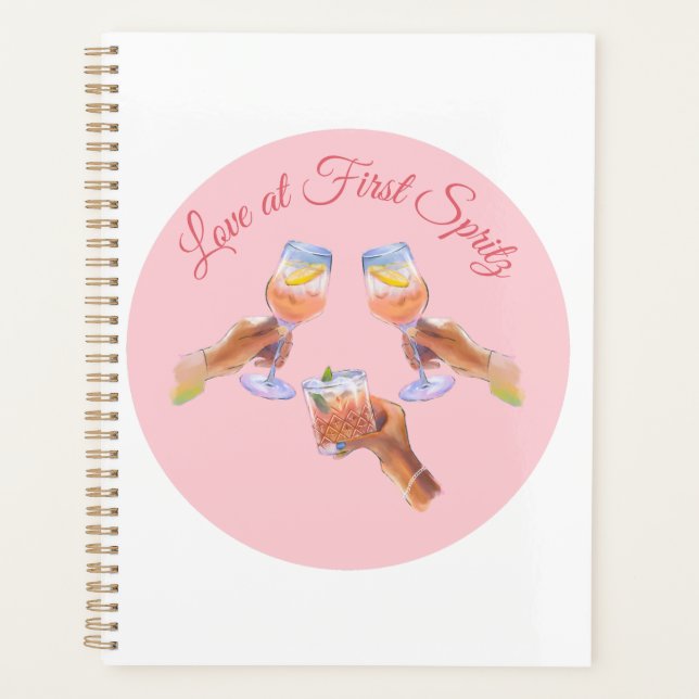 The Spritz Squad | Aperol Bachelorette Party Theme Planner (Front)