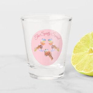 The Spritz Squad   Bachelorette Party Bridal Squad Shot Glass