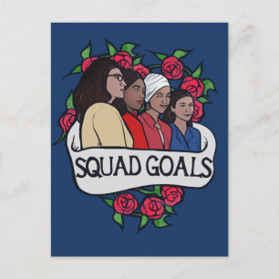 "The Squad " Postcard