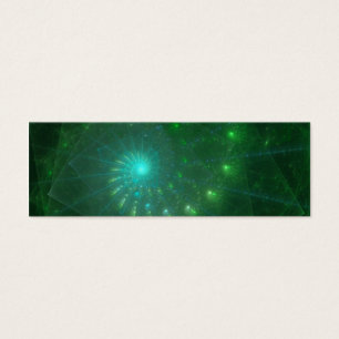 "The Square Green Worm" Fractal Art