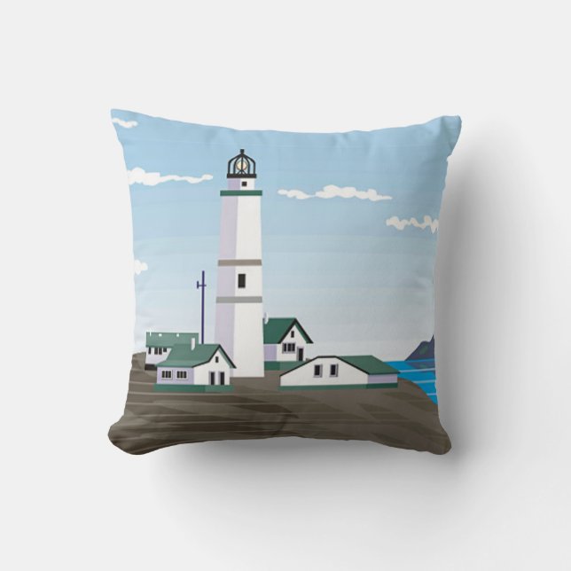 The Square Lighthouse - Cushion (Front)