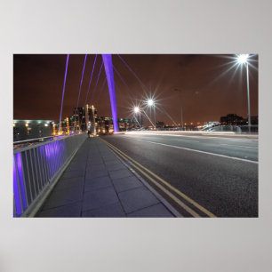 The Squinty Bridge, Glasgow Poster