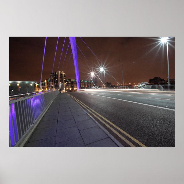 The Squinty Bridge, Glasgow Poster (Front)