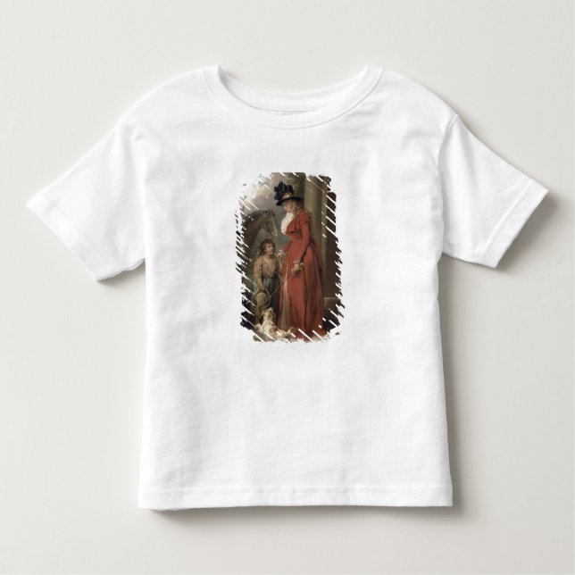 The Squire's Door, c.1790 (oil on canvas) Toddler T-Shirt (Front)
