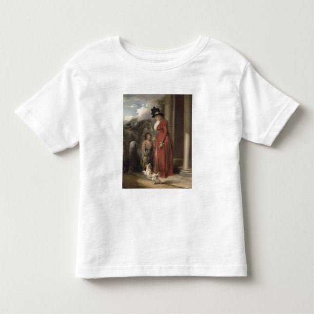 The Squire's Door, c.1790 (oil on canvas) Toddler T-Shirt (Front)