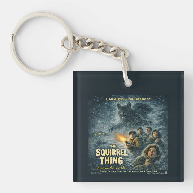 The Squirrel Thing Key Ring (Front)