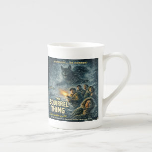The Squirrel Thing Movie Parody Bone China Mug