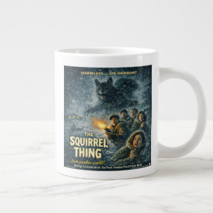 The Squirrel Thing Movie Parody Large Coffee Mug