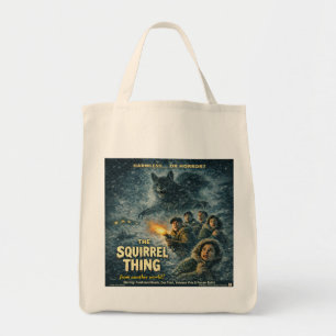 The Squirrel Thing Movie Parody Tote Bag