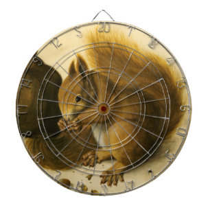 THE SQUIRREL WITH NUTS DARTBOARD