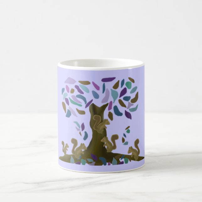 The Squirrel's Treehouse Coffee Mug (Center)
