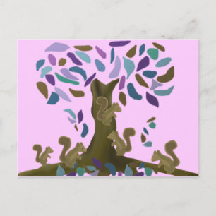 The Squirrel's Treehouse Postcard