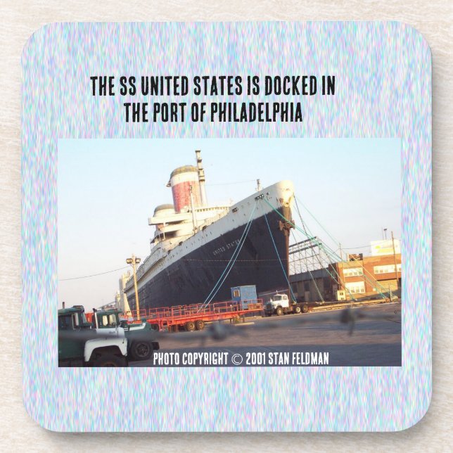 The SS United States     Coaster (Front)